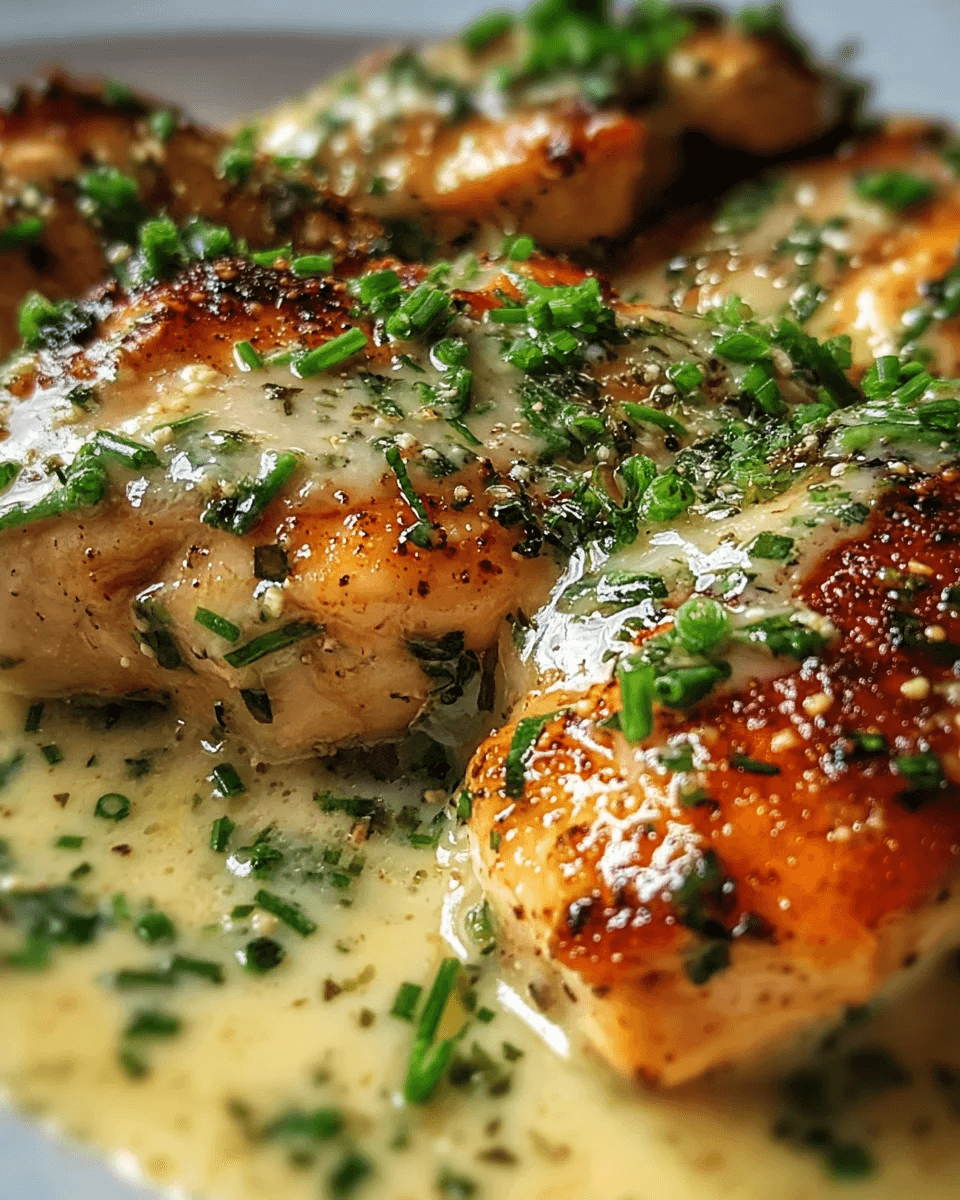 Chicken with Boursin Sauce with Garlic and Fine Herbs step photo