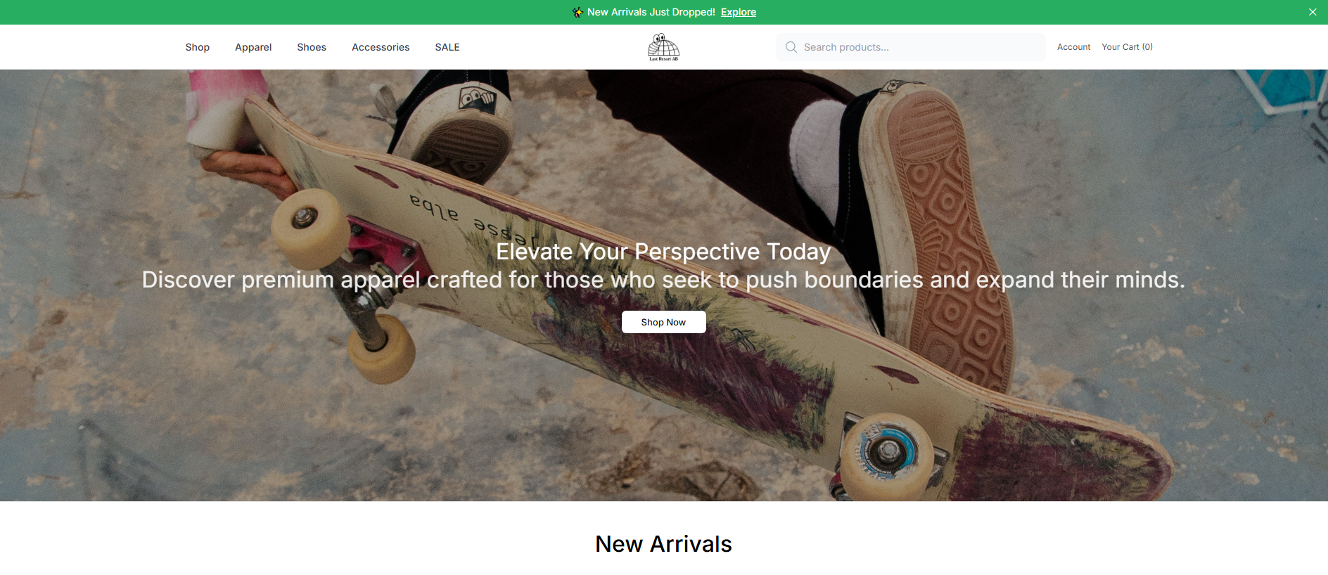 Stored capture of absk8.shop