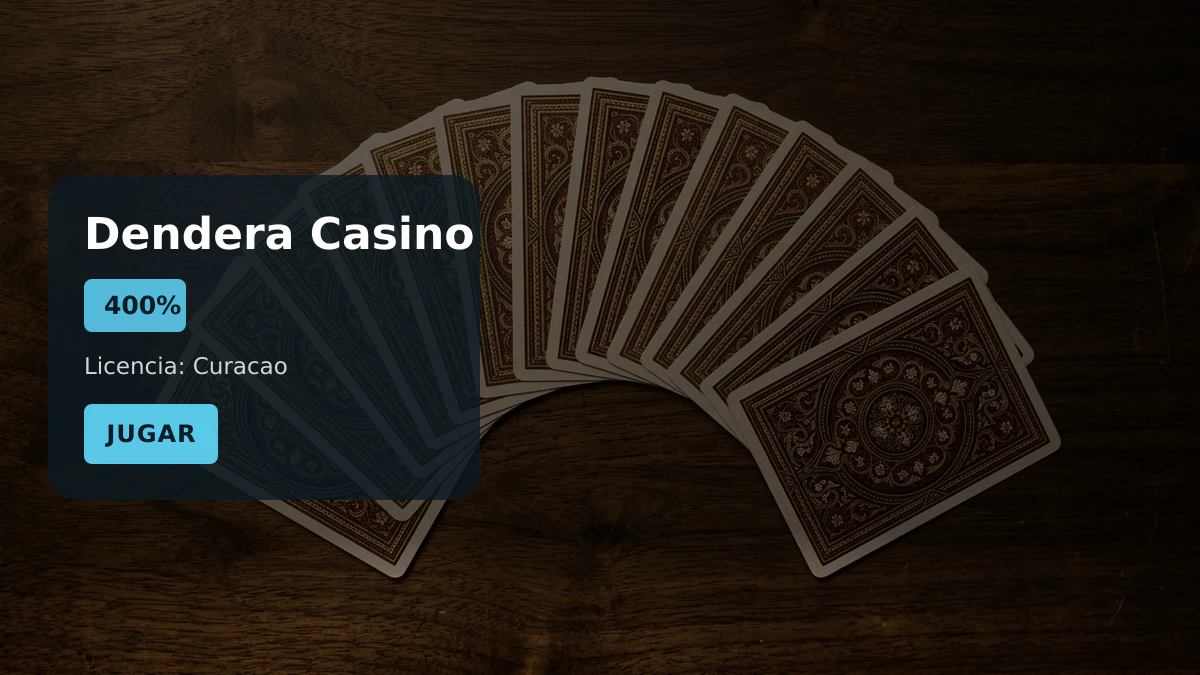 Dendera Casino — bono de bienvenida 400%, pagos: Visa, Mastercard, Skrill, Neteller, Paysafecard