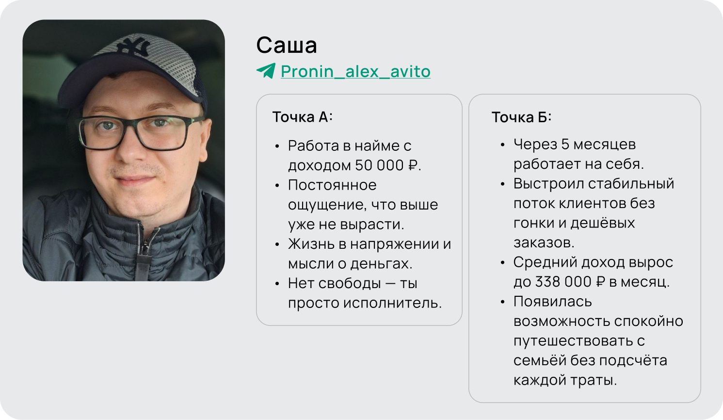 Результат ученика 1