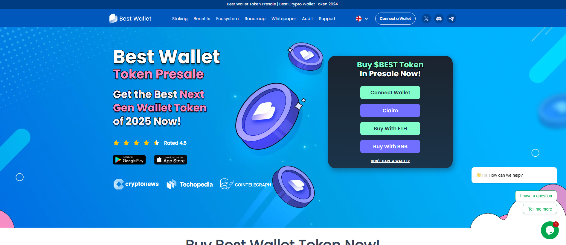Stored capture of bestwallettoken-sales.pages.dev