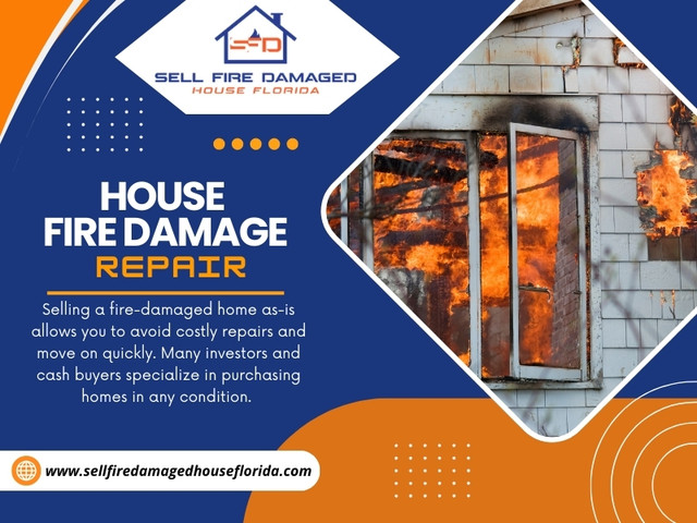 House fire damage repair is a multi-step process that requires careful planning, professional assistance, and safety precautions. By following these steps—securing the home, assessing the damage, removing water, cleaning soot, repairing structural issues, and taking preventive measures—you can successfully restore your home and ensure it’s safe for you and your family.

Official Website: https://www.sellfiredamagedhouseflorida.com/

Call Us Now: 239-323-9431

Our Profile: https://housefireflorida.imgbb.com/

More Photos: 

https://is.gd/jKy1mg
https://is.gd/ZDIn1N
https://is.gd/9DhNDb
https://is.gd/R9wHwA