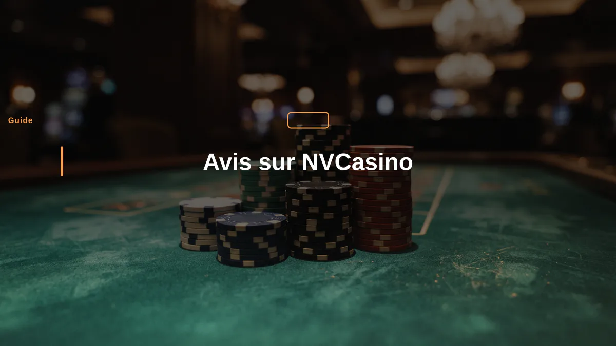 Avis sur NVCasino