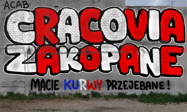 Graffiti artwork by CracoviaPany