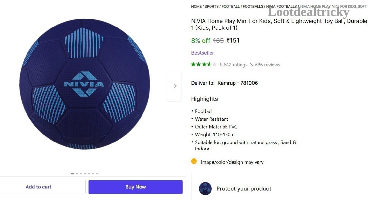   nivia Football Size – Just ₹151 | Exclusive Sale Discount