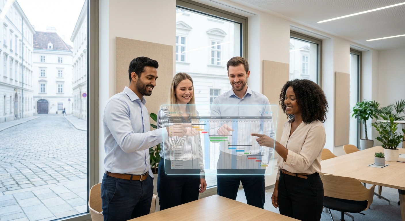 Projektmanagement mit KI: Der Turbo für Österreichs Projektleiter