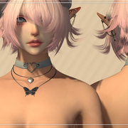Choker dyed