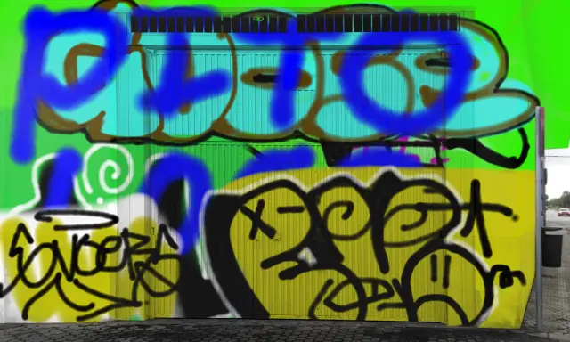 Graffiti artwork by DECAY