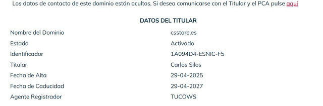 datos web