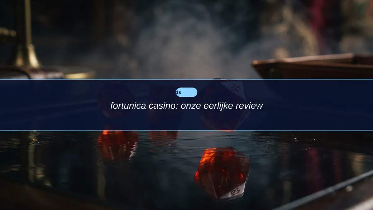 fortunica casino: onze eerlijke review