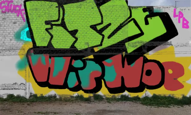 Graffiti artwork by Zepi