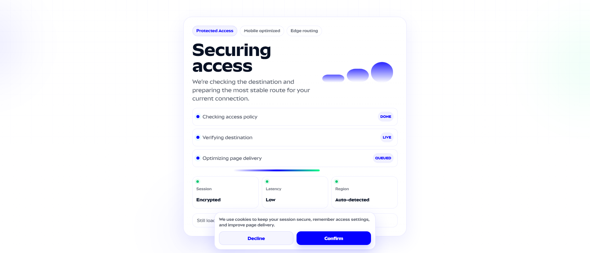 Forensic screenshot of [REDACTED] showing the phishing page layout