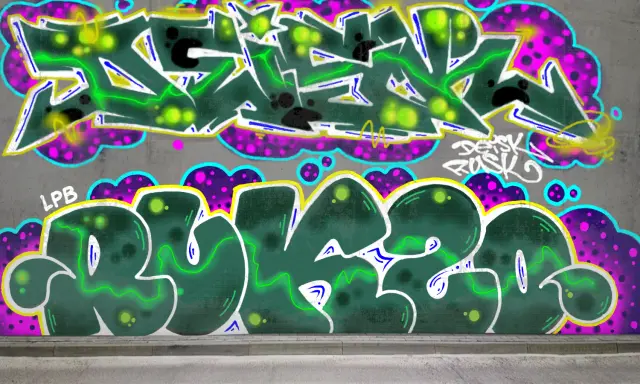 Graffiti artwork by deisko