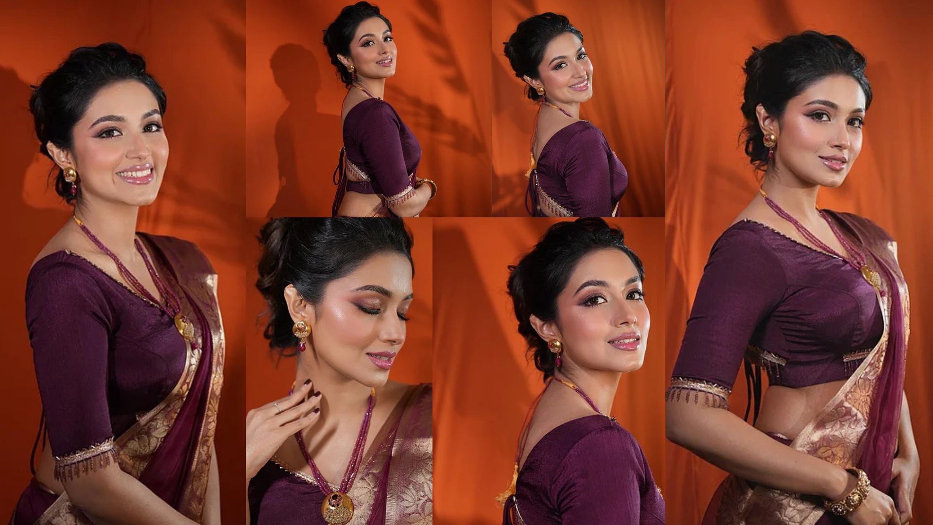 স্বরূপে ফিরলেন জনপ্রিয় নায়িকা, শাড়ির লুক দেখে মুগ্ধ ভক্তরা