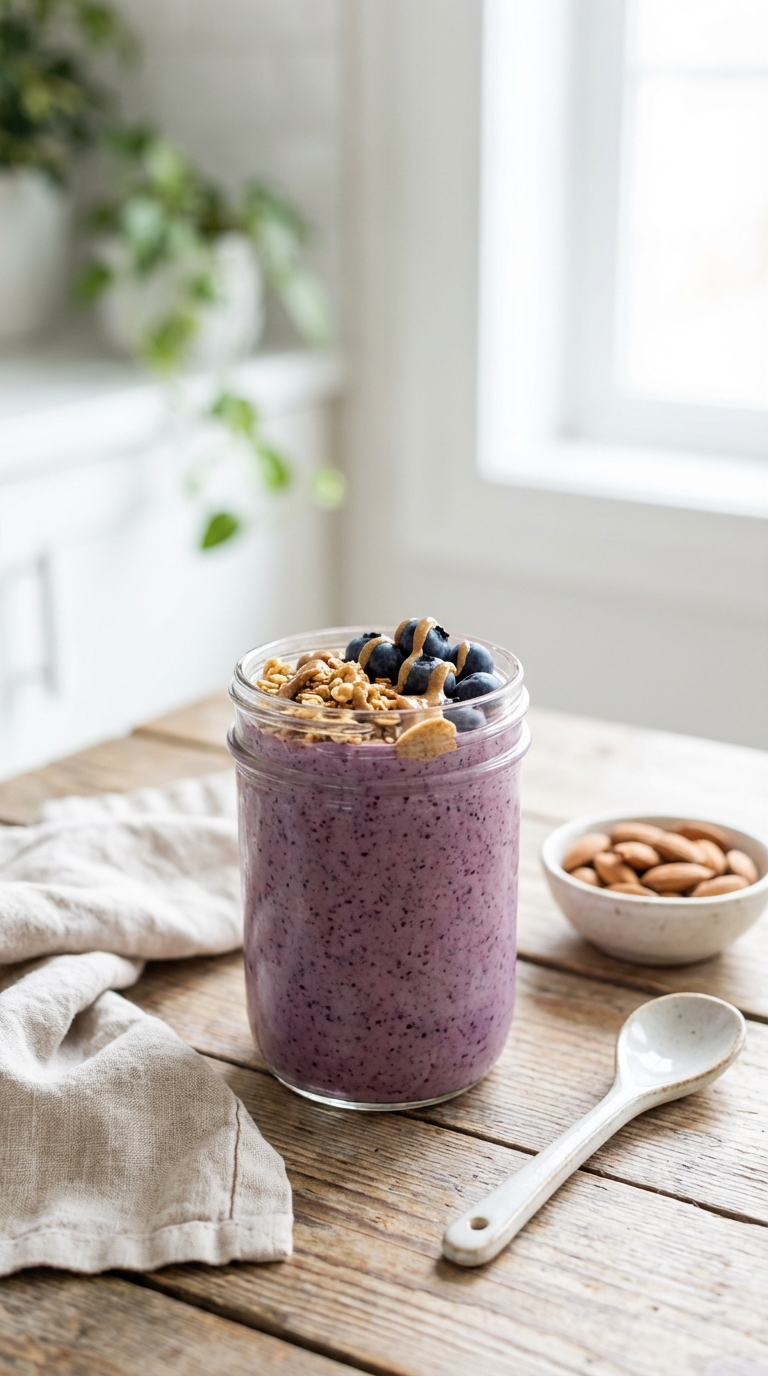 Blueberry Almond Butter Crunch — A Satisfying Textural Treat