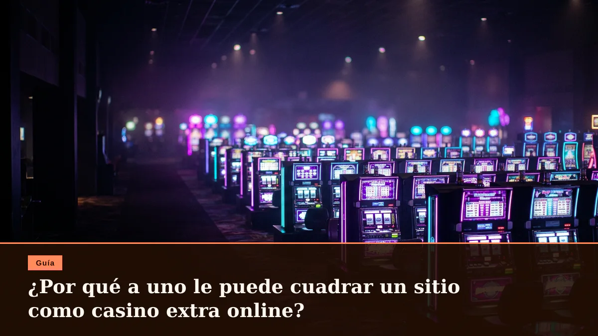 ¿Por qué a uno le puede cuadrar un sitio como casino extra online?