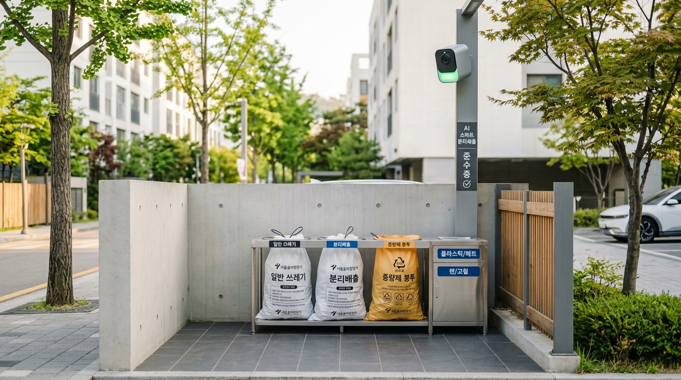 Checklist for avoiding trash disposal fines in Korea