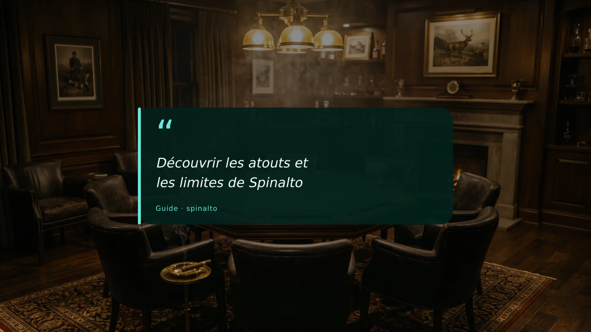 Découvrir les atouts et les limites de Spinalto