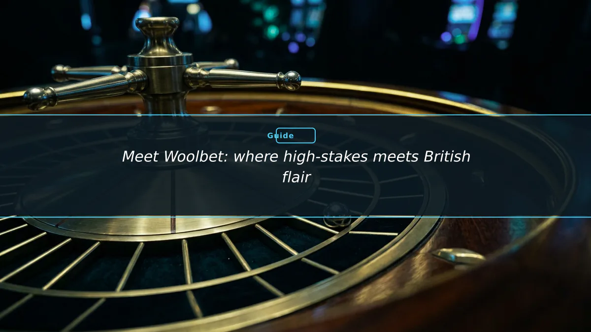 Meet Woolbet: where high-stakes meets British flair
