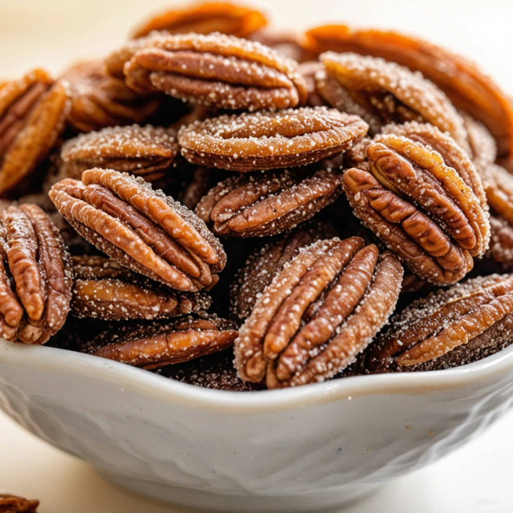 Enhance Your Day with Cinnamon Sugar Candied Pecans
