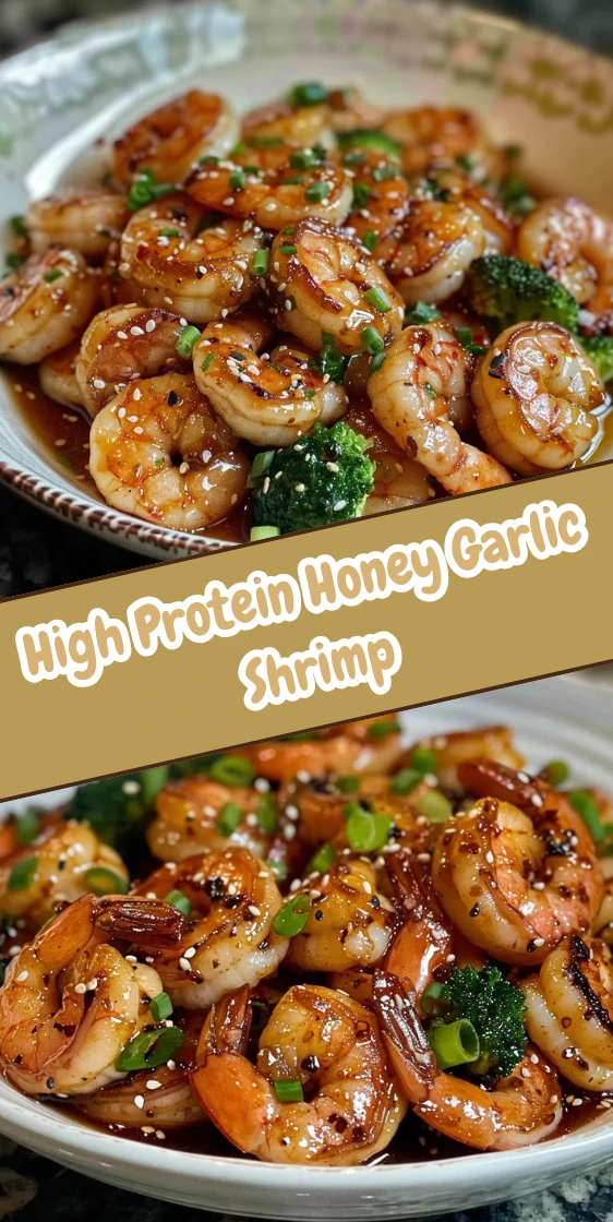 High-Protein Honey Garlic Shrimp (Quick & Healthy Dinner)