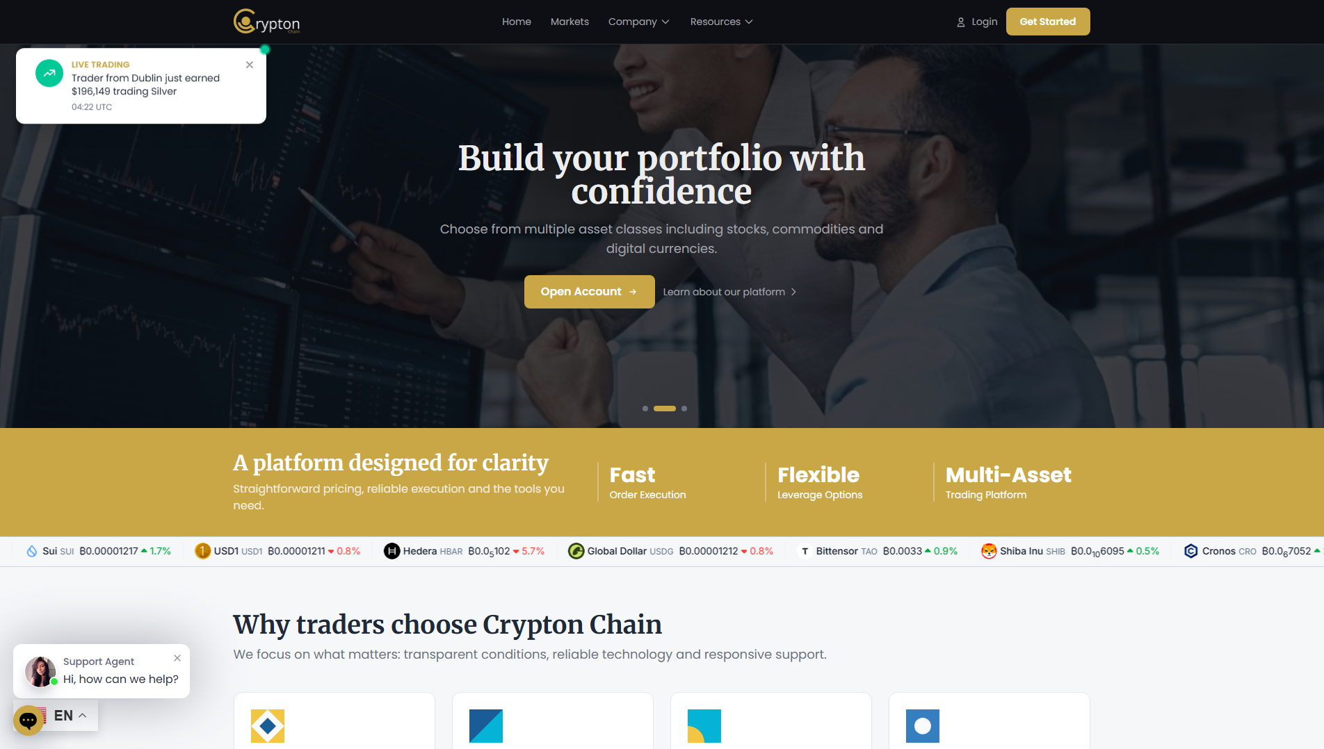 Stored capture of cryptonchain.online