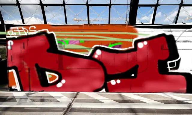 Graffiti artwork by H812