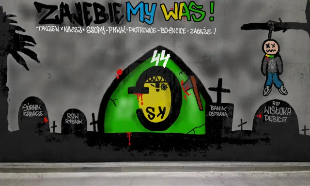 Graffiti artwork by vandald