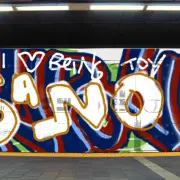 Graffiti artwork by sanoman12