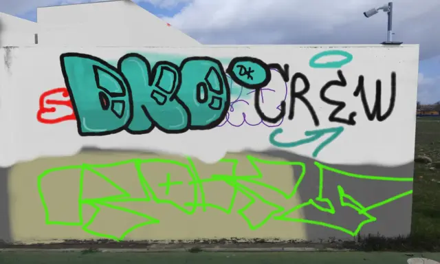 Graffiti artwork by rope12