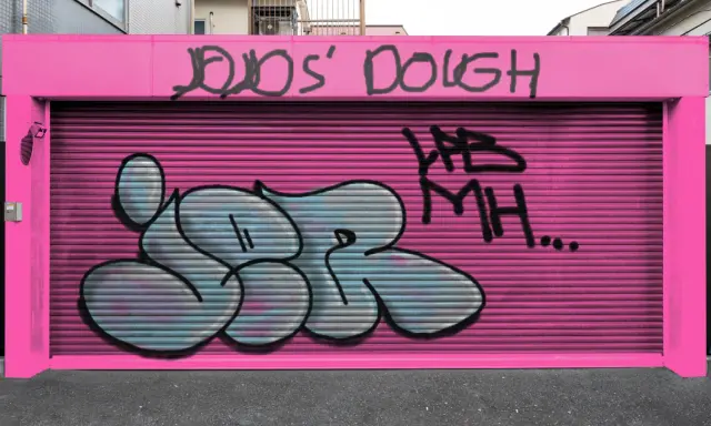 Graffiti artwork by JERR