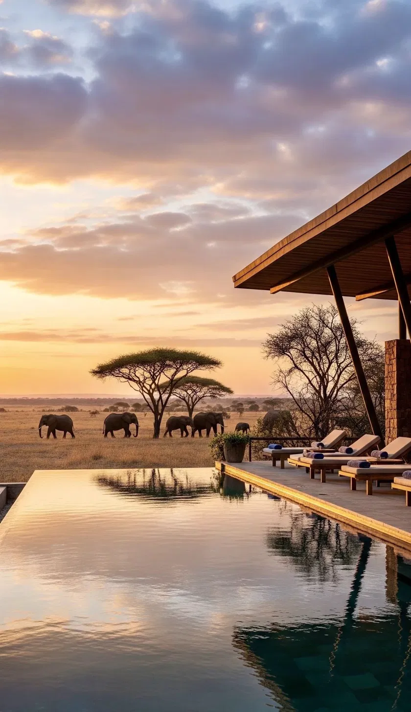 5 noites no safari lodge