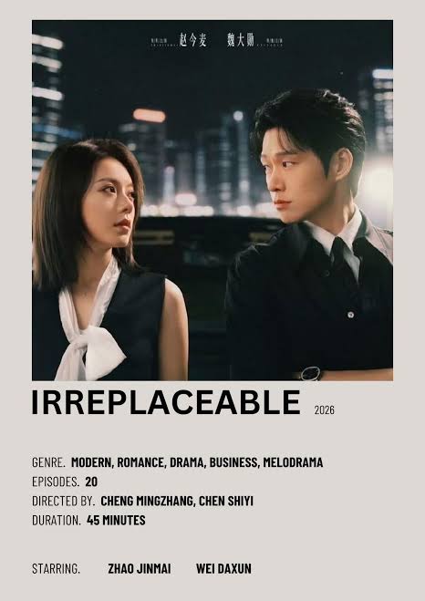 Poster: Irreplaceable S01 (1080p) (2026)