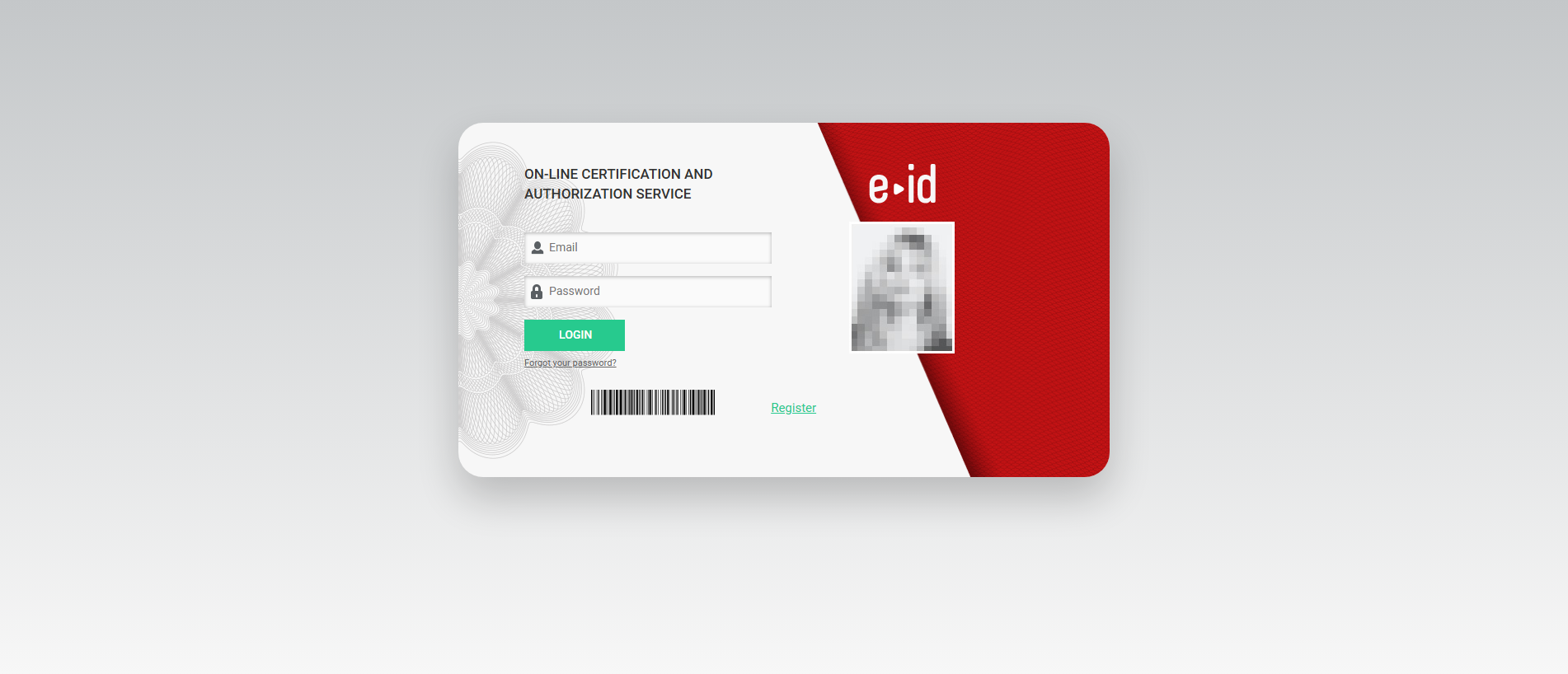 Screenshot of e-id.cards