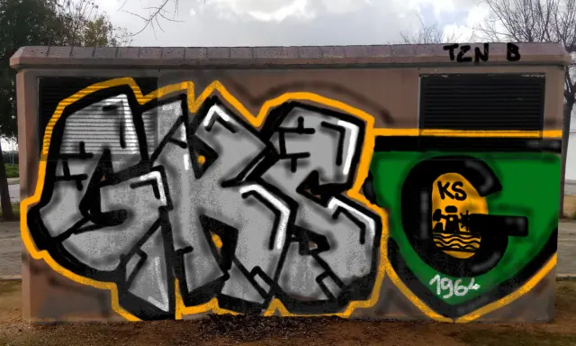 Graffiti artwork by GieKSaTauzen