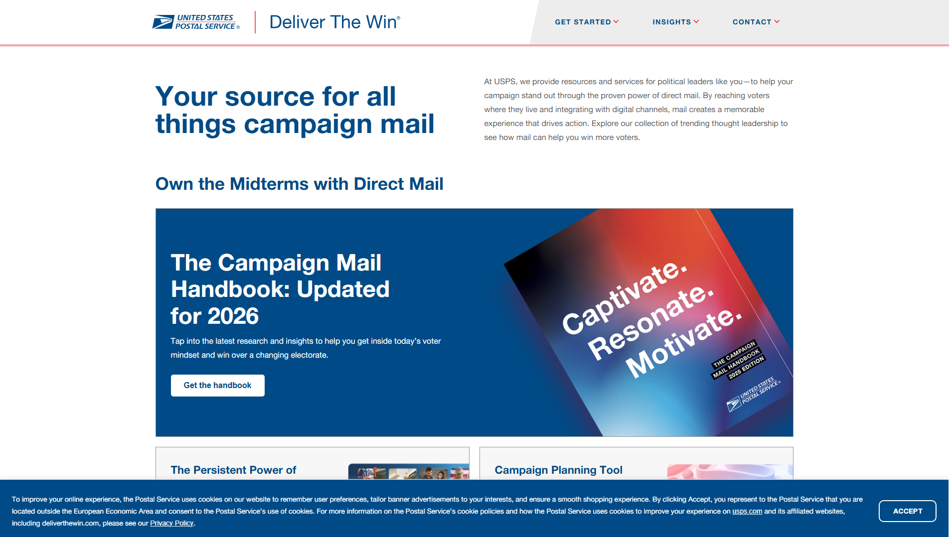 Stored capture of www-deliverthewin-wpe-stage.usps.mrm-client.com