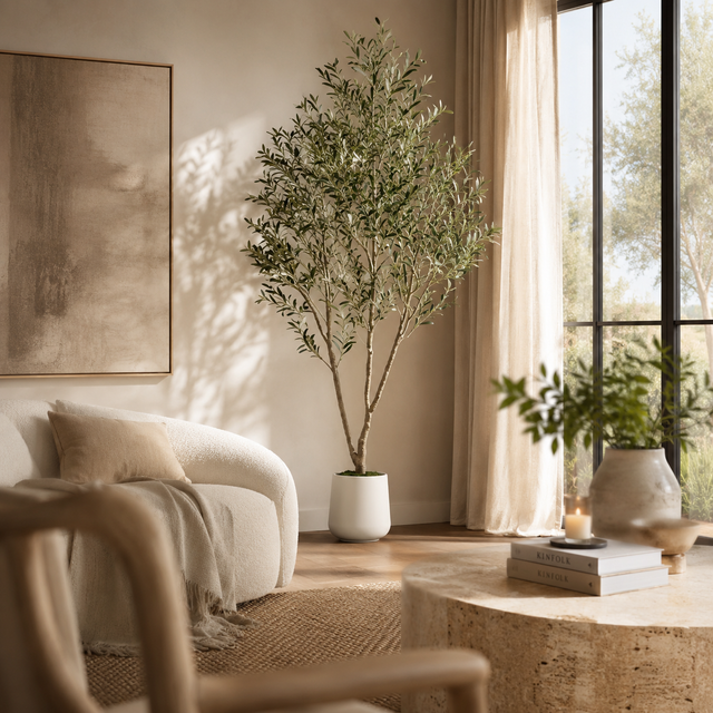 Faux Olive Tree