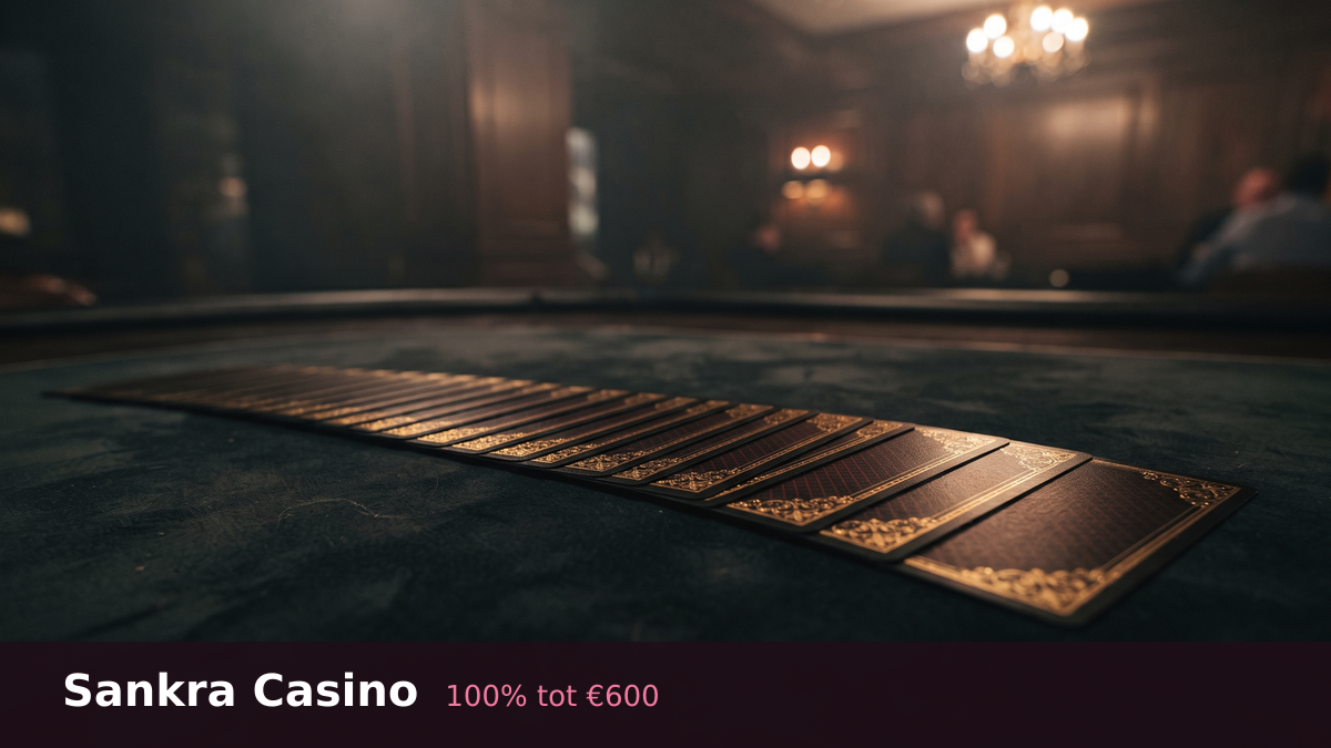 Sankra Casino — welkomstbonus 100% tot €600 + 200 FS, betalingen: Visa, Mastercard, Skrill, Neteller, Paysafecard
