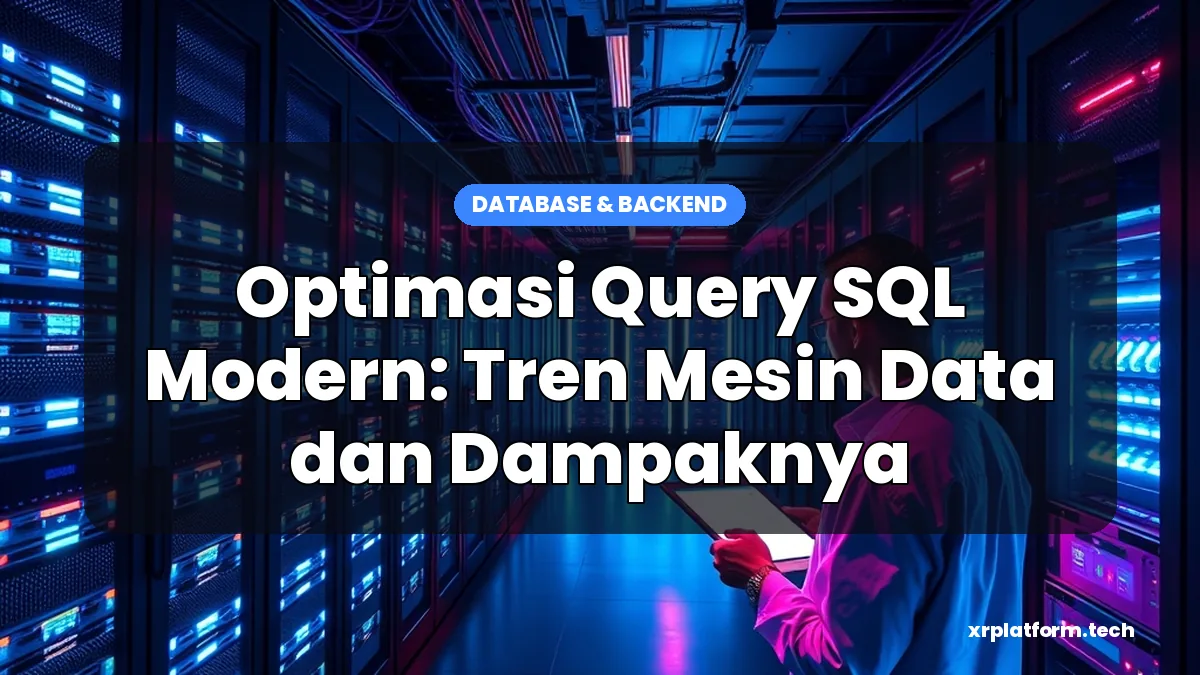 Optimasi Query SQL Modern: Tren Mesin Data dan Dampaknya Optimasi Query SQL Modern: Tren Mesin Data dan Dampaknya: udara jaringan graf bercahaya