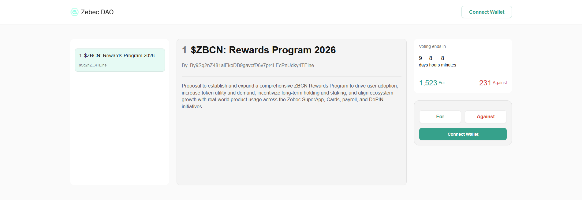 Screenshot of zebec.co.com