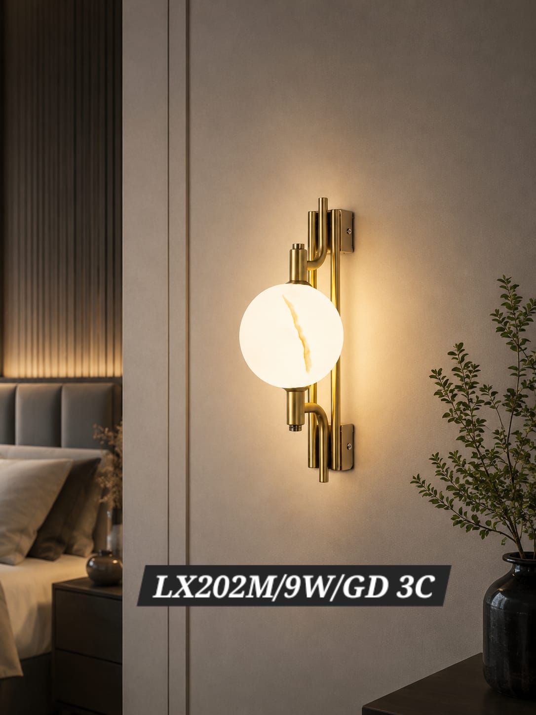 LX202M/9W/GD 3C — Ohrim wholesale price 1300