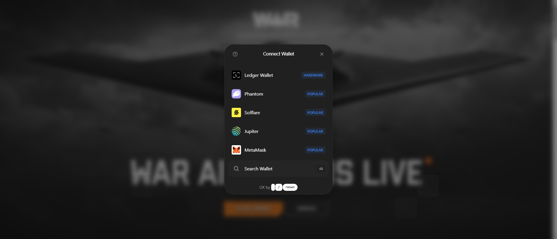 Stored capture of airdrop-warusd1.live