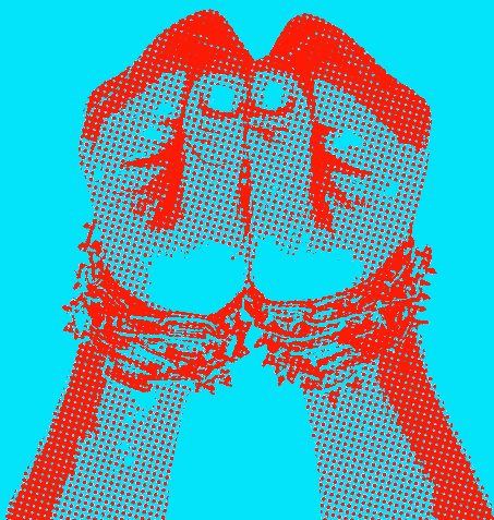 chained