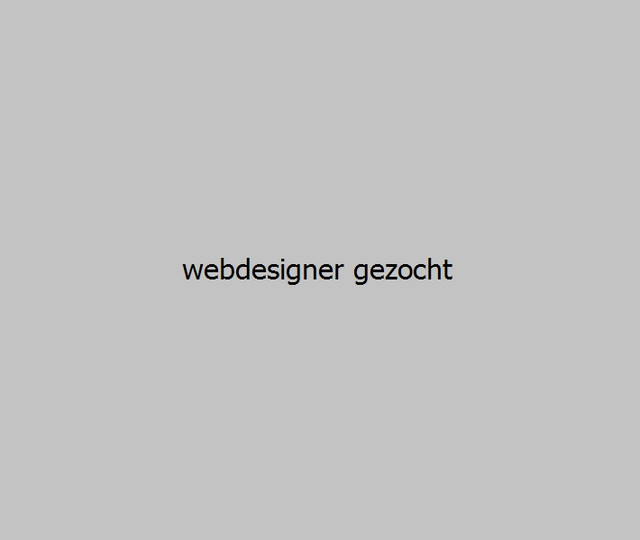 webdesigner-gezocht