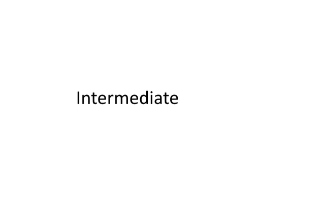 intermediate