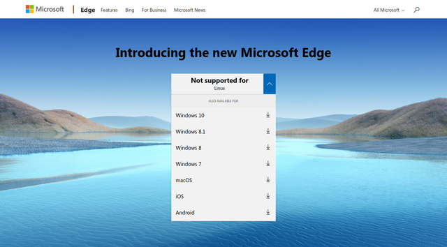 Microsoft Edge Not Supported In Linux