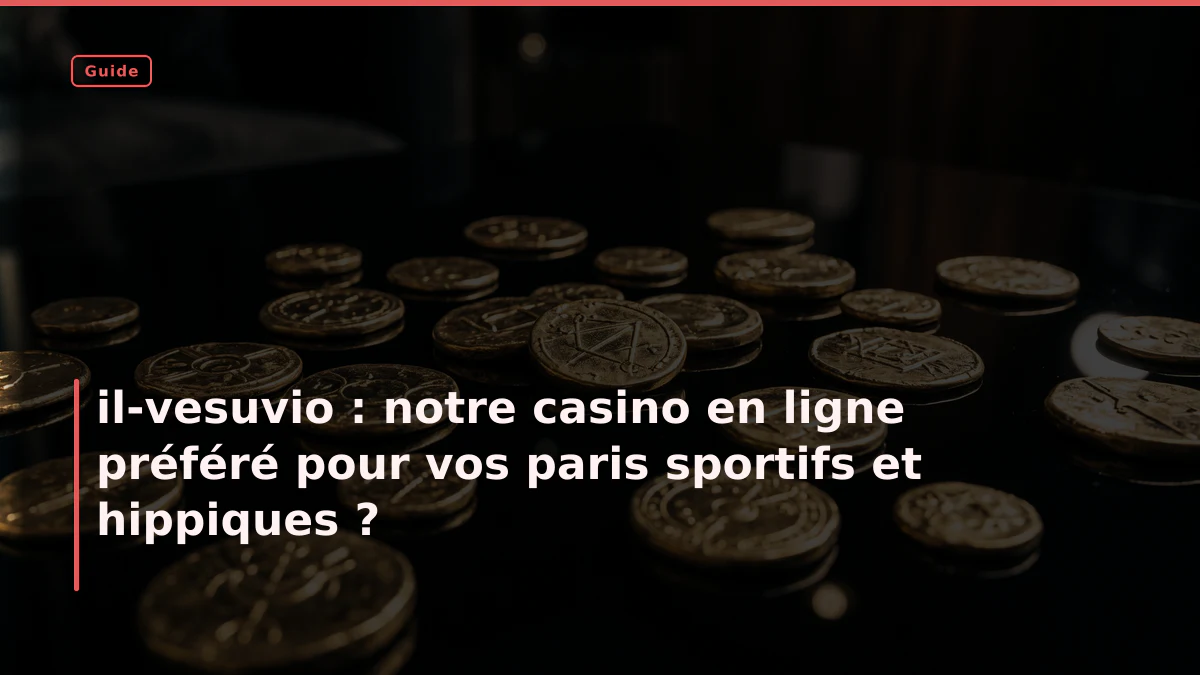 il-vesuvio : notre casino en ligne préféré pour vos paris sportifs et hippiques ?