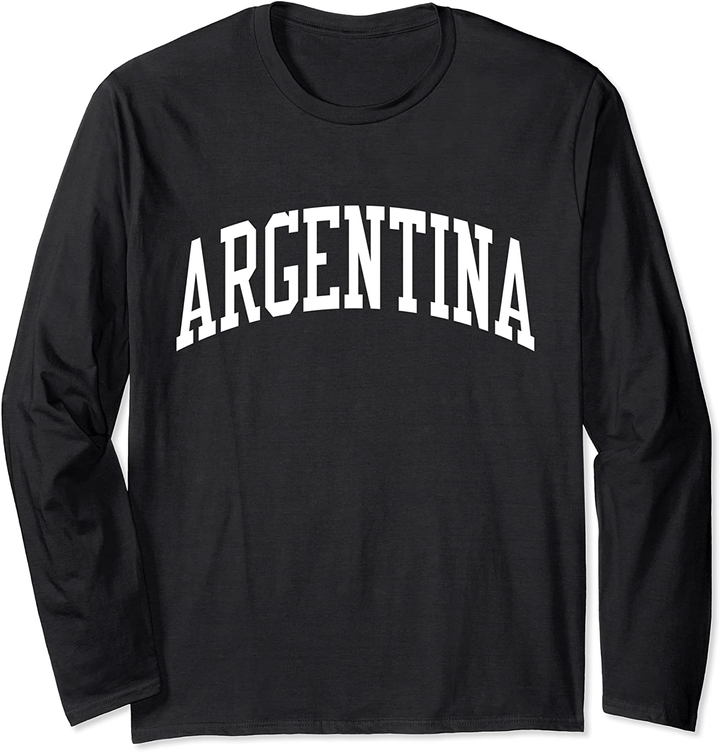 Argentina College University Style Patriotic Gift Long Sleeve T-Shirt
