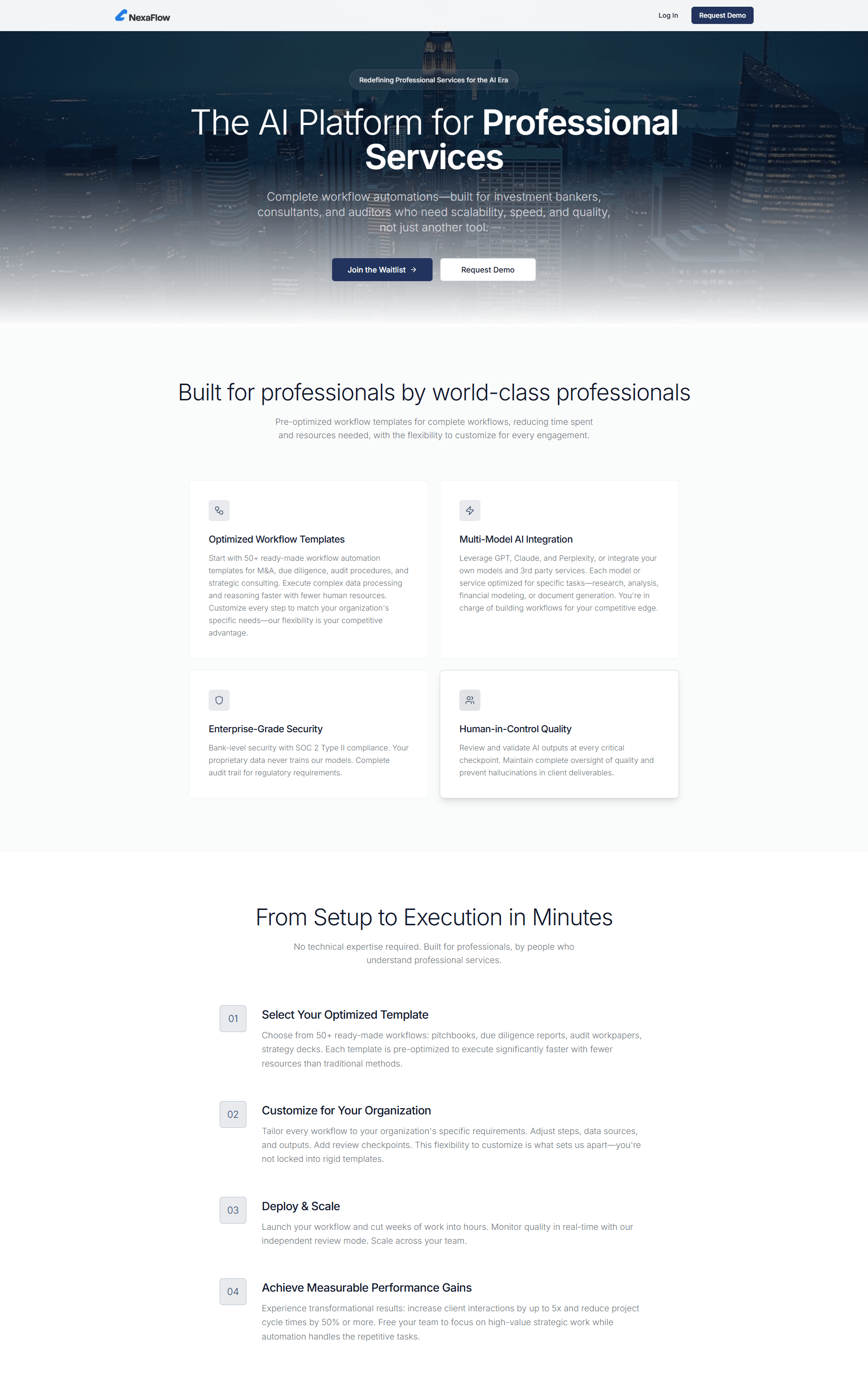 NexaFlow - AI Driven Workflow Automation