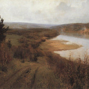 Стынет Осень на Оке близ Тарусы 1893